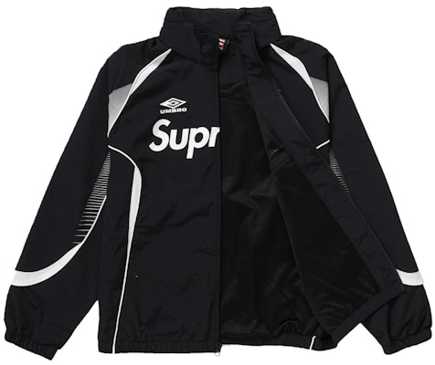 Supreme umbro track jacket black Lサイズ Buy Supreme x Umbro Track Jacket 'Black' - Novelship