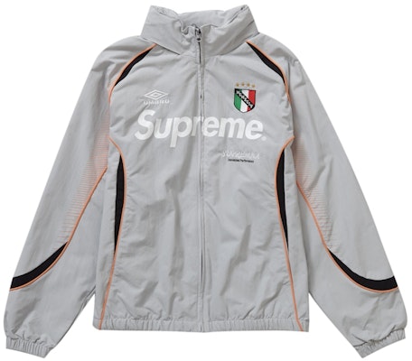 Supreme x Umbro Track Jacket 'Grey' Buy Supreme x Umbro Track Jacket 'Grey'