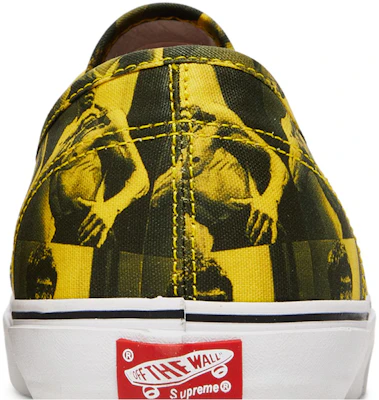 Supreme x Vans Authentic Pro 'Bruce Lee Kuning' VN-0Q0DANN Sizing Supreme x Vans Authentic Pro 'Bruce Lee Kuning' VN-0Q0DANN