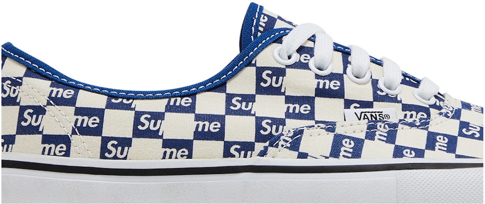 Supreme x Vans Authentic Pro 'Biru Kotak-kotak' VN000Q0DJLX Order Supreme x Vans Authentic Pro 'Biru Kotak-kotak' VN000Q0DJLX