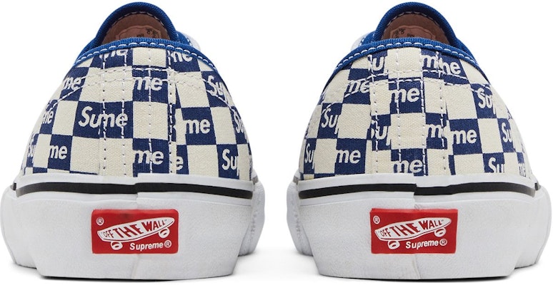 Supreme x Vans Authentic Pro 'Biru Kotak-kotak' VN000Q0DJLX Details for Supreme x Vans Authentic Pro 'Biru Kotak-kotak' VN000Q0DJLX