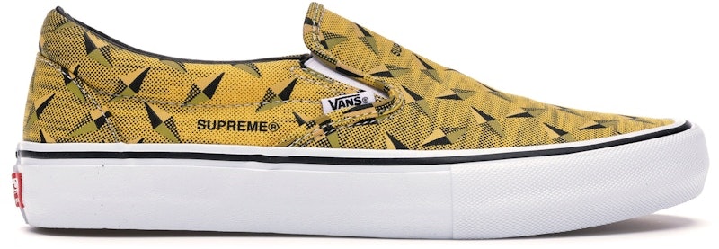 supreme-x-vans-classic-slip-on-pro-diamond-plate-yellow