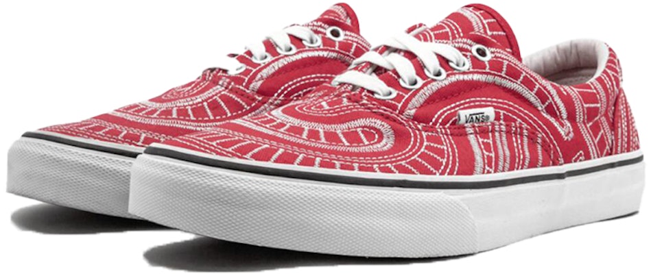 Supreme x Vans Era 'Uptown - Merah' VN-0W3CEFX Order Supreme x Vans Era 'Uptown - Merah' VN-0W3CEFX