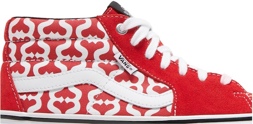 至尊 x Vans Grosso 中筒 'Monogram S - 紅色' VN0A5KS15XS Order 至尊 x Vans Grosso 中筒 'Monogram S - 紅色' VN0A5KS15XS