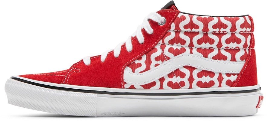 至尊 x Vans Grosso 中筒 'Monogram S - 紅色' VN0A5KS15XS Lookbook 至尊 x Vans Grosso 中筒 'Monogram S - 紅色' VN0A5KS15XS