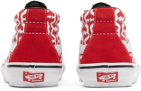 Supreme x Vans Grosso Mid "字母S红色款" VN0A5KS15XS Details for Supreme x Vans Grosso Mid "字母S红色款" VN0A5KS15XS