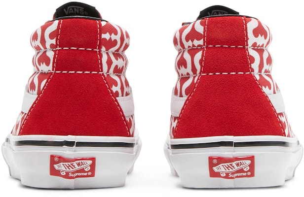 至尊 x Vans Grosso 中筒 'Monogram S - 紅色' VN0A5KS15XS Details for 至尊 x Vans Grosso 中筒 'Monogram S - 紅色' VN0A5KS15XS