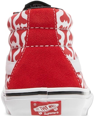 至尊 x Vans Grosso 中筒 'Monogram S - 紅色' VN0A5KS15XS Sizing 至尊 x Vans Grosso 中筒 'Monogram S - 紅色' VN0A5KS15XS