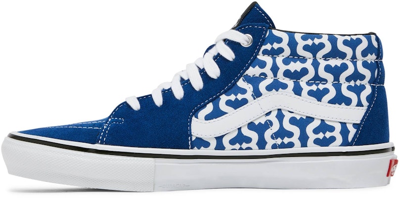 Supreme x Vans Grosso Mid 'Monogram S - Royal' Biru VN0A5KS15YE Lookbook Supreme x Vans Grosso Mid 'Monogram S - Royal' Biru VN0A5KS15YE
