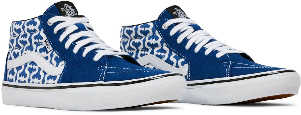 Supreme x Vans Grosso Mid 'Monogram S - Royal' Biru VN0A5KS15YE Cheap Supreme x Vans Grosso Mid 'Monogram S - Royal' Biru VN0A5KS15YE