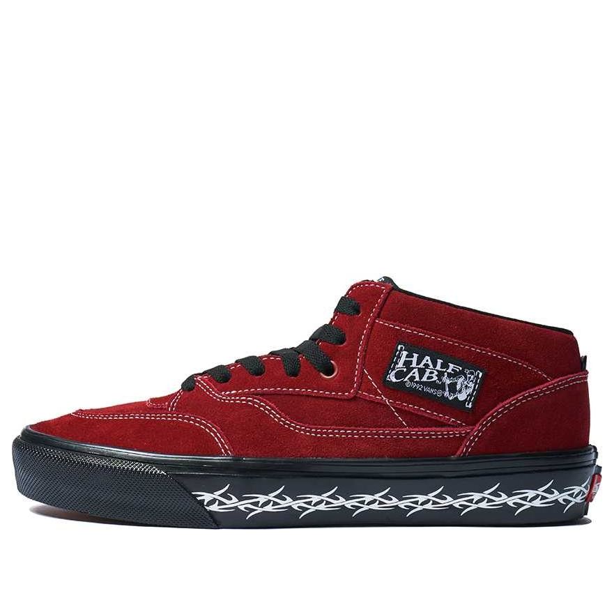 Supreme x Vans Half Cab 'Barbed Wire - Burgundy' VN0A5KRWZ3S
