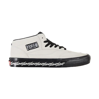 Supreme x Vans Half Cab 'Barbed Wire White'