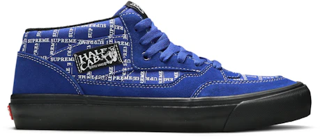 Supreme x Vans Half Cab 'Logo Grid - Blue' SUPHALFCABBLU Supreme x Vans Half Cab 'Logo Grid - Blue' SUPHALFCABBLU