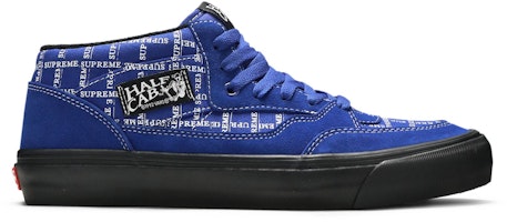 Supreme x Vans Half Cab Pro '92 'Logo Pattern - Royal Blue' VN0A3QPH2YX Supreme x Vans Half Cab Pro '92 'Logo Pattern - Royal Blue' VN0A3QPH2YX