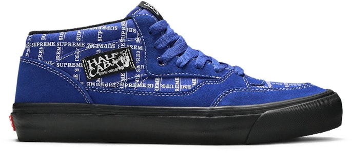 Supreme x Vans Half Cab Pro '92 'Corak Logo - Biru Diraja' VN0A3QPH2YX Buy Supreme x Vans Half Cab Pro '92 'Corak Logo - Biru Diraja' VN0A3QPH2YX
