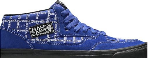 Supreme x Vans Half Cab Pro '92 'Corak Logo - Biru Diraja' VN0A3QPH2YX Order Supreme x Vans Half Cab Pro '92 'Corak Logo - Biru Diraja' VN0A3QPH2YX
