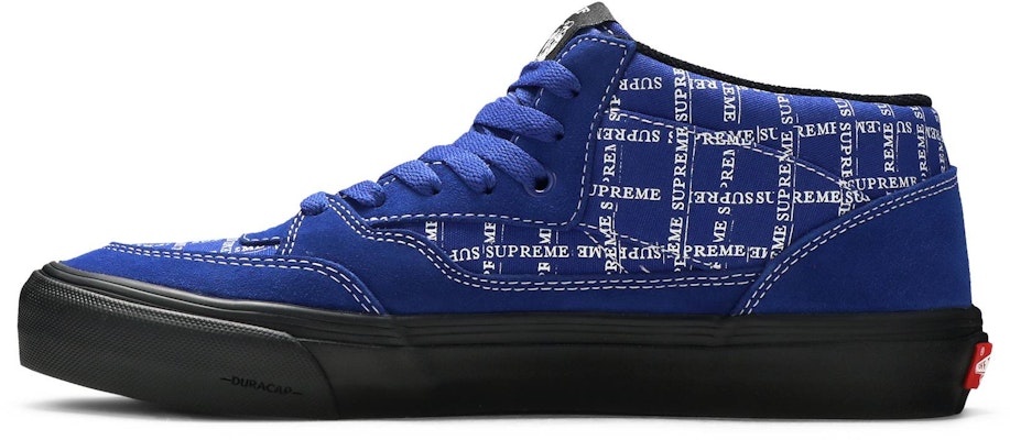 Supreme x Vans Half Cab Pro '92 'Logo Pattern - Royal Blue' VN0A3QPH2YX Lookbook Supreme x Vans Half Cab Pro '92 'Logo Pattern - Royal Blue' VN0A3QPH2YX