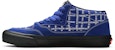 Supreme x Vans Half Cab Pro '92 'Corak Logo - Biru Diraja' VN0A3QPH2YX