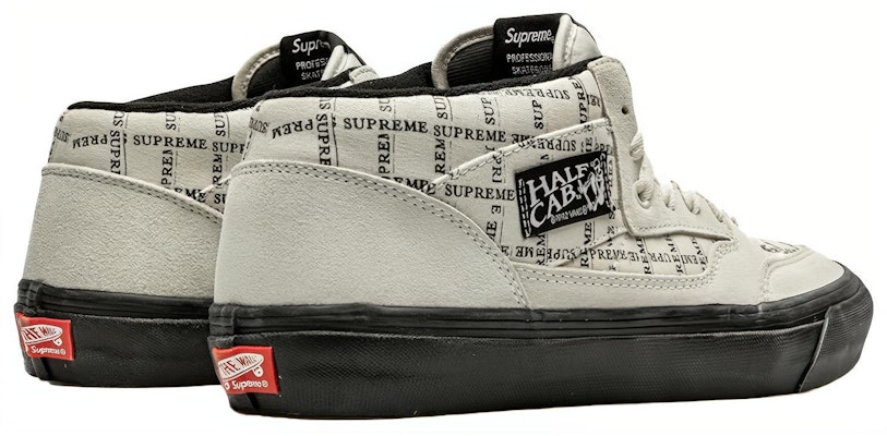 Supreme x Vans ハーフキャブ '92 オフホワイト VN0A3QPH2YV Shop Supreme x Vans ハーフキャブ '92 オフホワイト VN0A3QPH2YV