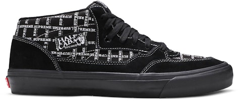 Supreme x Vans Half Cab Pro '92 'Logo Pattern - Black' VN0A3QPH2YW Supreme x Vans Half Cab Pro '92 'Logo Pattern - Black' VN0A3QPH2YW