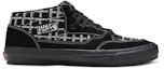Buy Supreme x Vans Half Cab Pro '92 'Corak Logo - Hitam' VN0A3QPH2YW