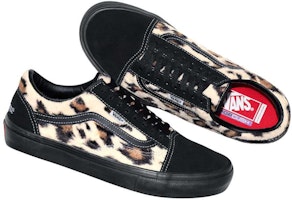 Supreme x Vans 豹纹 Old Skool '黑色' SUP-VANS-23FW-OS Buy Supreme x Vans 豹纹 Old Skool '黑色' SUP-VANS-23FW-OS