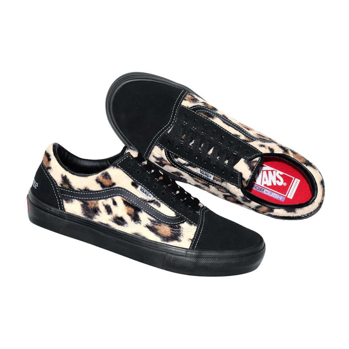 Supreme x Vans レオパード オールドスクール (黒) SUP-VANS-23FW-OSを Supreme x Vans レオパード オールドスクール (黒) SUP-VANS-23FW-OSを