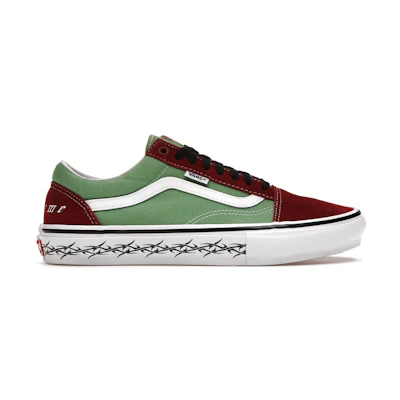Supreme x Vans Old Skool 'Barbed Wire Green'