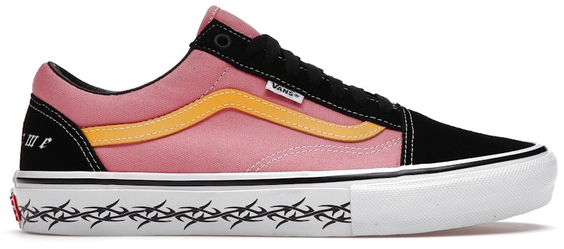 supreme-x-vans-old-skool-barbed-wire-pink