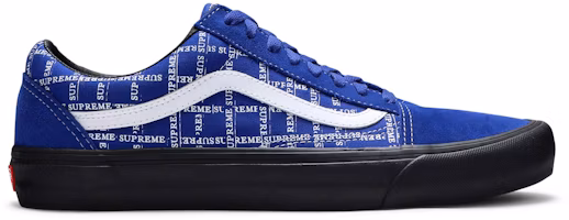 Supreme x Vans Old Skool 'Logo Grid - Blue' VN0A45JC2YX Supreme x Vans Old Skool 'Logo Grid - Blue' VN0A45JC2YX