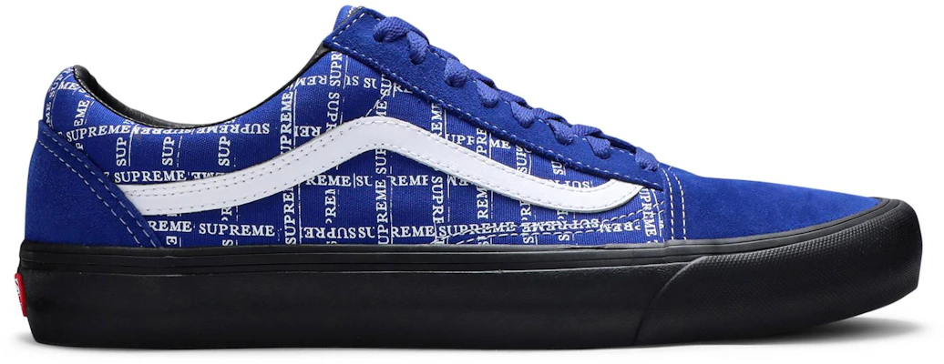 Supreme x Vans Old Skool 'Logo Grid - Blue' VN0A45JC2YX Buy Supreme x Vans Old Skool 'Logo Grid - Blue' VN0A45JC2YX