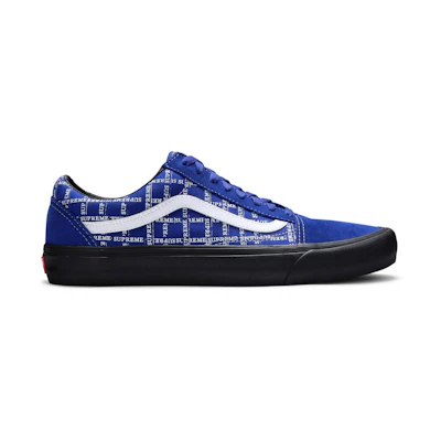 Supreme Vans Old Skool 'Logo Grid - Blue'