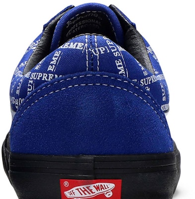 Supreme x Vans Old Skool 'Logo Grid - Blue' VN0A45JC2YX Sizing Supreme x Vans Old Skool 'Logo Grid - Blue' VN0A45JC2YX