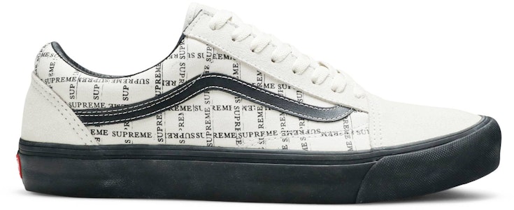 Supreme x Vans Old Skool 'Logo Grid - 白色' VN0A45JC2YV Buy Supreme x Vans Old Skool 'Logo Grid - 白色' VN0A45JC2YV