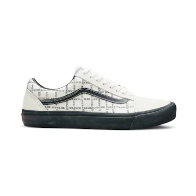 Supreme Vans Old Skool 'Logo Grid - White'