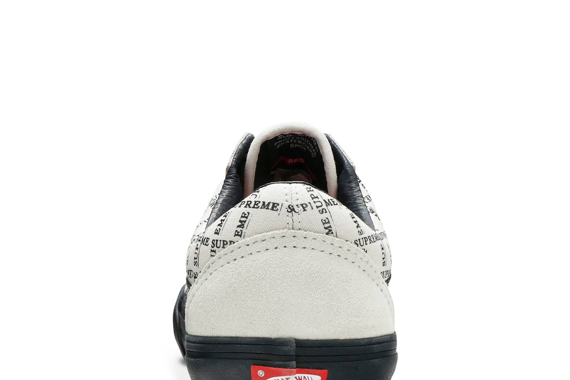 Sizing Supreme x Vans Old Skool 'Logo Grid - Putih' VN0A45JC2YV