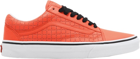 Supreme x Vans Old Skool Perf Check 'Orange' VN-01R1HD6 Supreme x Vans Old Skool Perf Check 'Orange' VN-01R1HD6