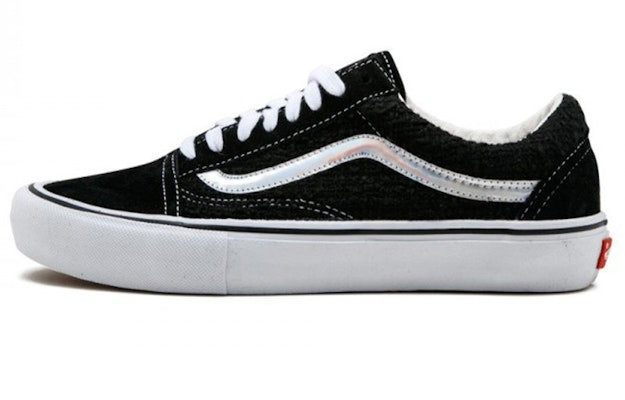 Supreme x Vans Old Skool Pro Iridiscente 'Negro' VN000ZD4JHX Buy Supreme x Vans Old Skool Pro Iridiscente 'Negro' VN000ZD4JHX