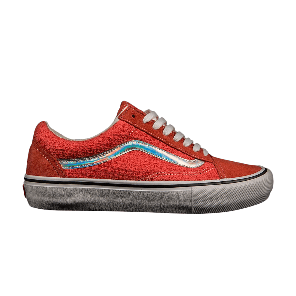 Supreme x Vans Old Skool Pro Iridescent 'Coral' VN000ZD4JHZ