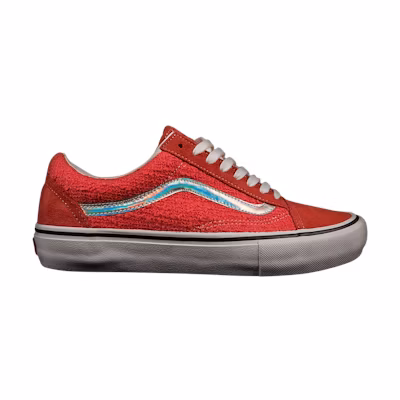 Supreme Vans Old Skool Pro Iridescent 'Coral'