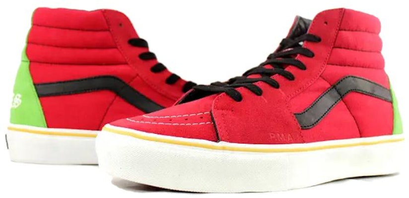 Supreme x Vans Sk8-Hi 'Bad Brains' - Kasut Kolaborasi Ikonik VN0FWQ2W7 Lookbook Supreme x Vans Sk8-Hi 'Bad Brains' - Kasut Kolaborasi Ikonik VN0FWQ2W7