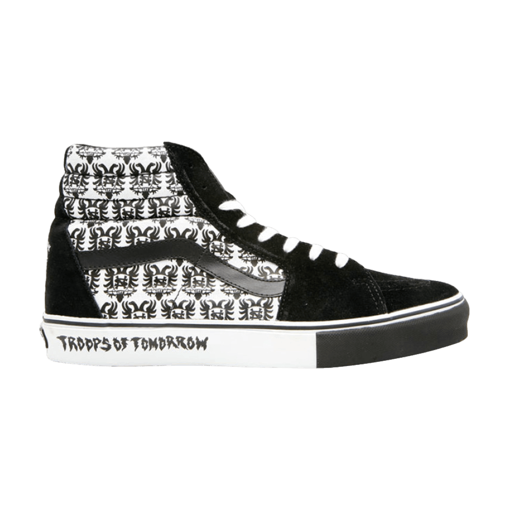 Buy 슈프림 x 반스 스케이트-하이 '화이트' VNOFWQ22W