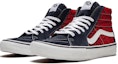 Lookbook Supreme x Vans Sk8-Hi Pro 'Placa Diamante Azul Rojo' VN0A45JDTEC