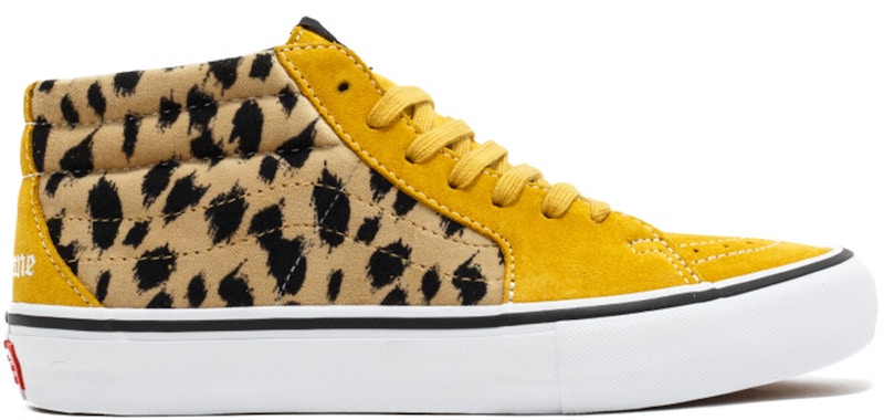 Buy Supreme x Vans Sk8-Mid Pro 'Terciopelo de Leopardo' VN0A347UOPI