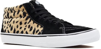 슈프림 x 반스 스케이트-미드 프로 "치타 벨벳" VN0A347UOPM Order 슈프림 x 반스 스케이트-미드 프로 "치타 벨벳" VN0A347UOPM