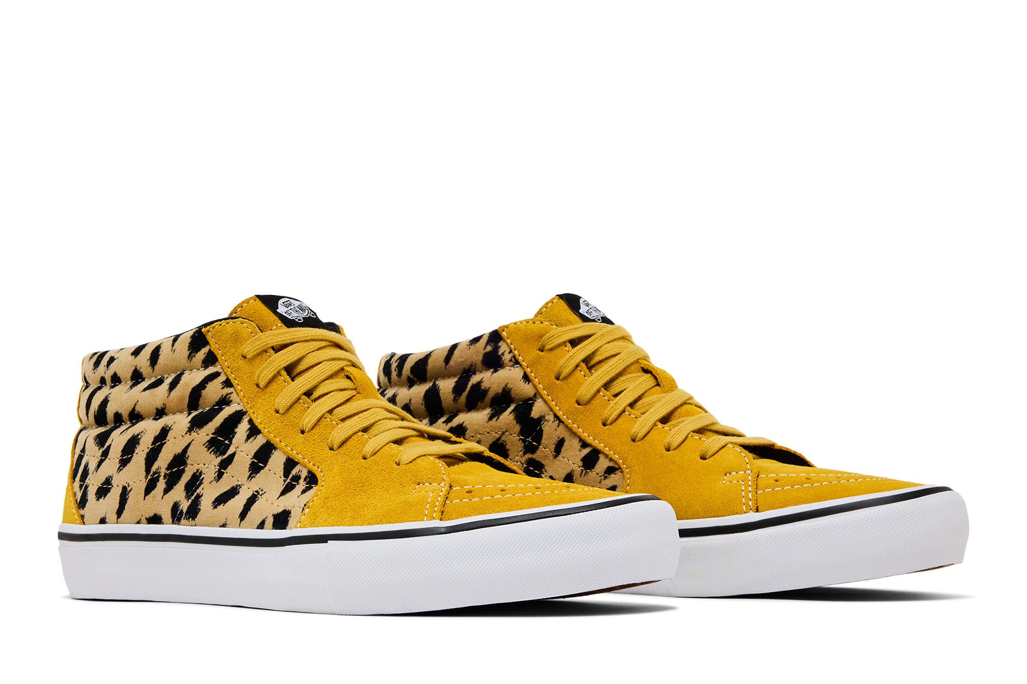 Cheap Supreme x Vans Sk8-Mid Pro '猎豹丝绒' VN0A347UOPI