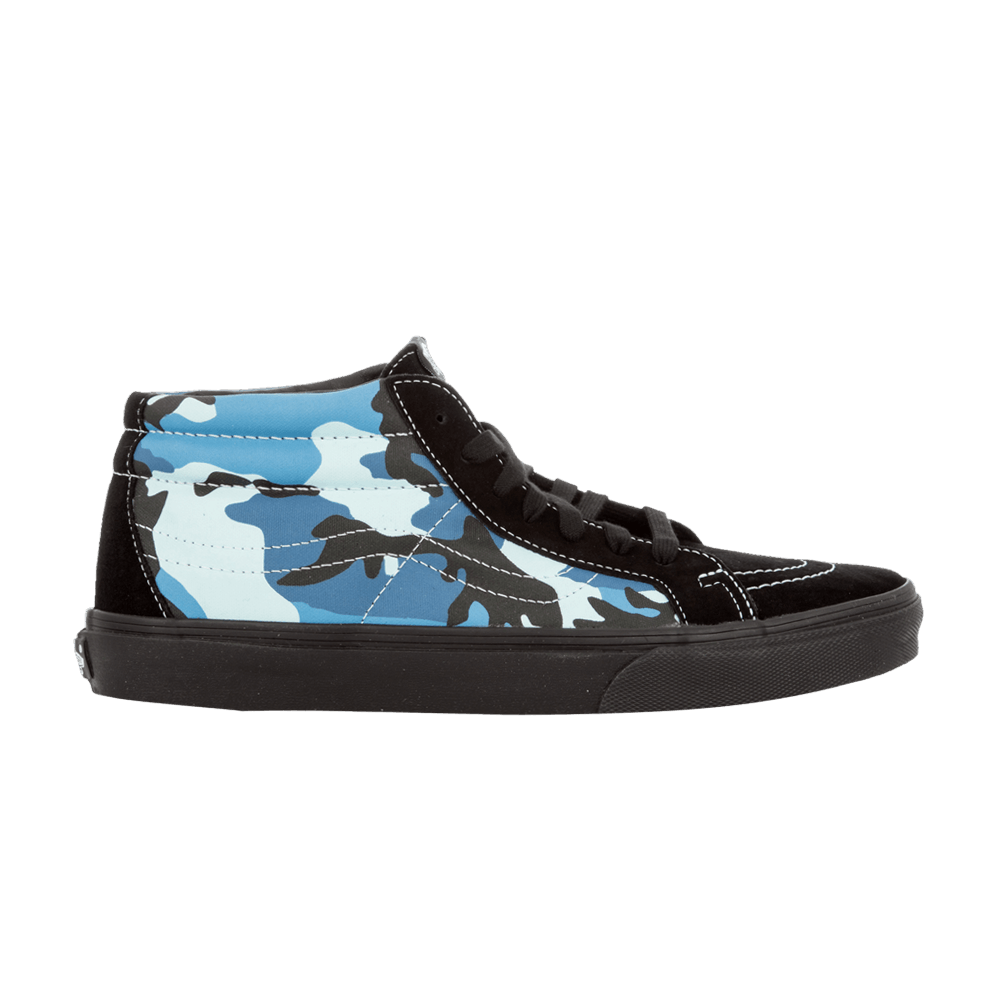 Buy Supreme x Vans Sk8-Mid 复刻版‘天空蓝迷彩’ VN-0XIIG8C