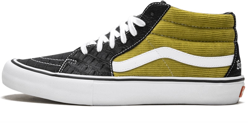 Supreme x Vans Sk8 Mid Pro「燈芯絨鱷魚」VN0A347UPUH Buy Supreme x Vans Sk8 Mid Pro「燈芯絨鱷魚」VN0A347UPUH