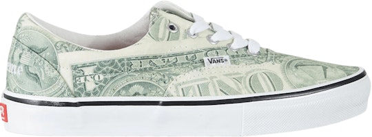 Supreme x Vans Skate Era 'Dollar Bill' VN0A5FC9GRN Supreme x Vans Skate Era 'Dollar Bill' VN0A5FC9GRN