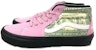 Supreme x Vans Skate Grosso Mid 'Dollar Bill - Merah Jambu' VN0A5FCGPNK